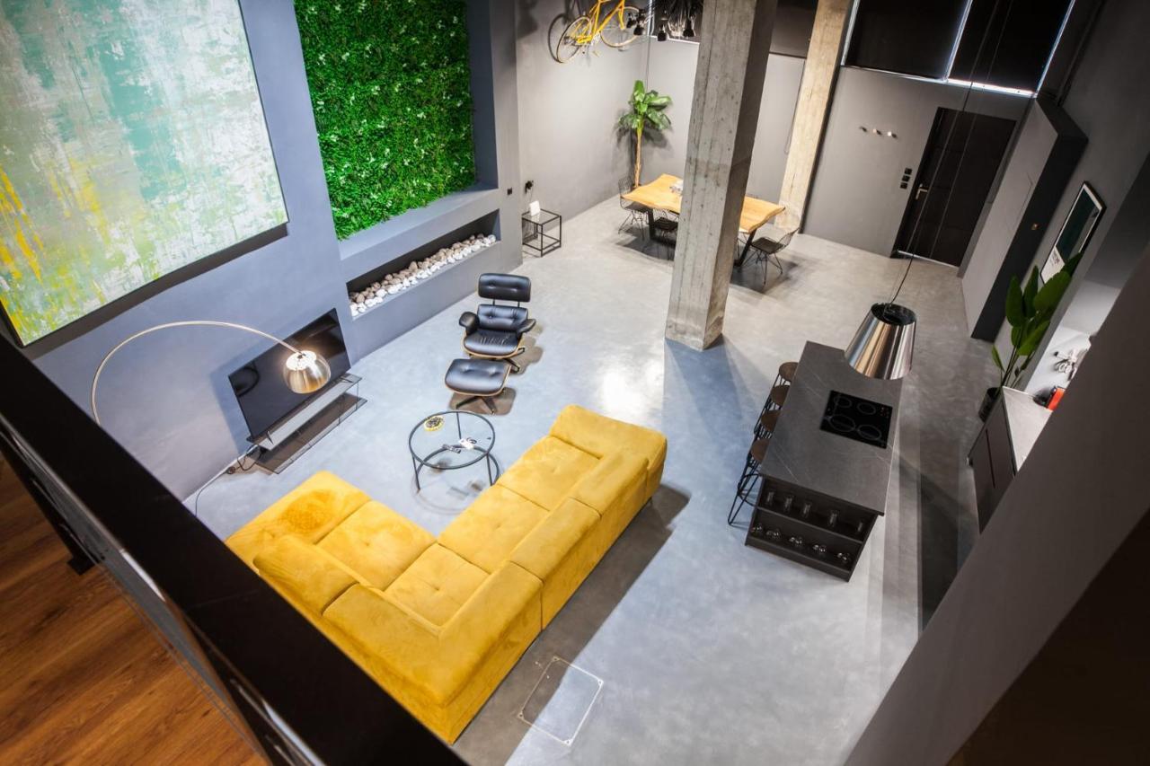 Trendy Industrial Apt Next To Museum Of Acropolis Athens Luaran gambar