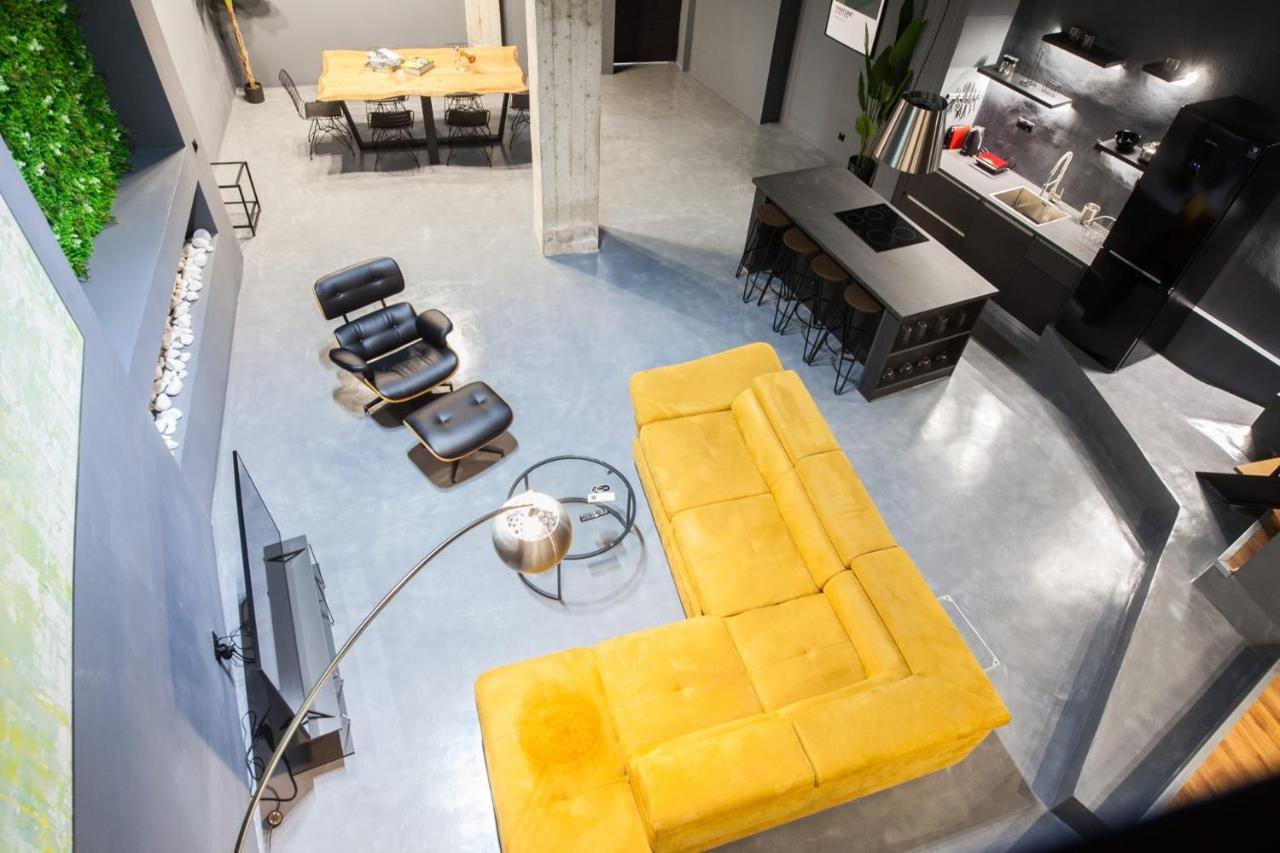 Trendy Industrial Apt Next To Museum Of Acropolis Athens Luaran gambar
