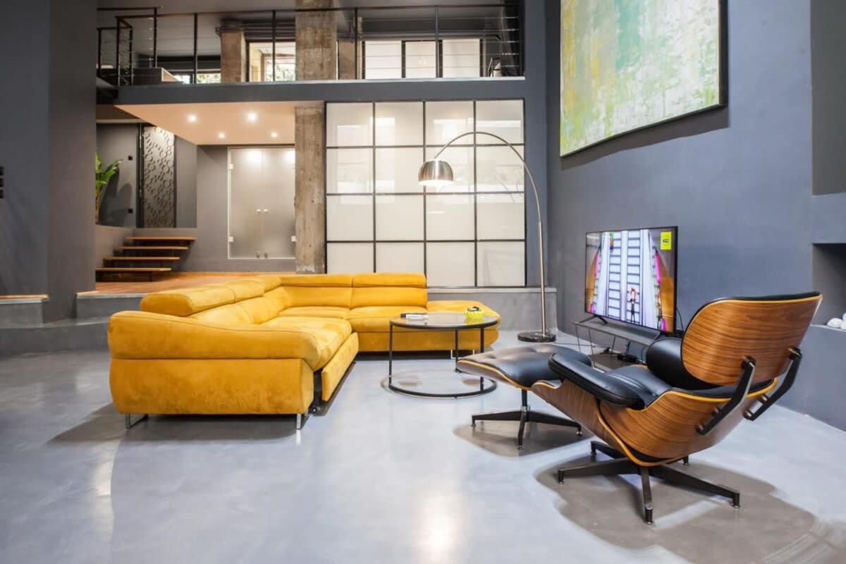Trendy Industrial Apt Next To Museum Of Acropolis Athens Luaran gambar