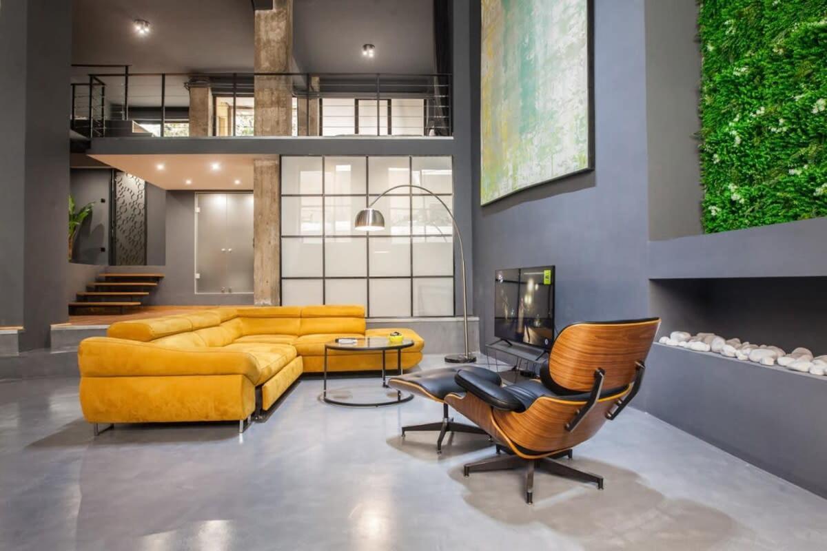 Trendy Industrial Apt Next To Museum Of Acropolis Athens Luaran gambar
